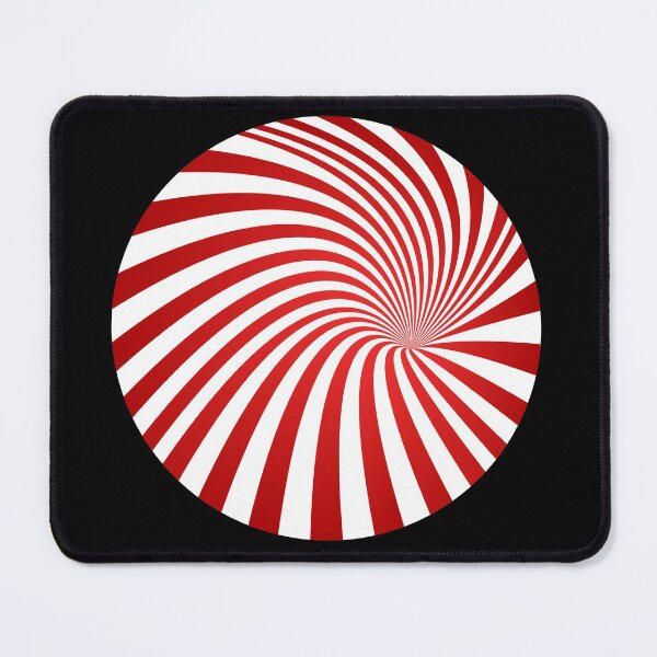 Item preview, Optical Illusion Red Stripes designed and sold by Ruby Jackson.