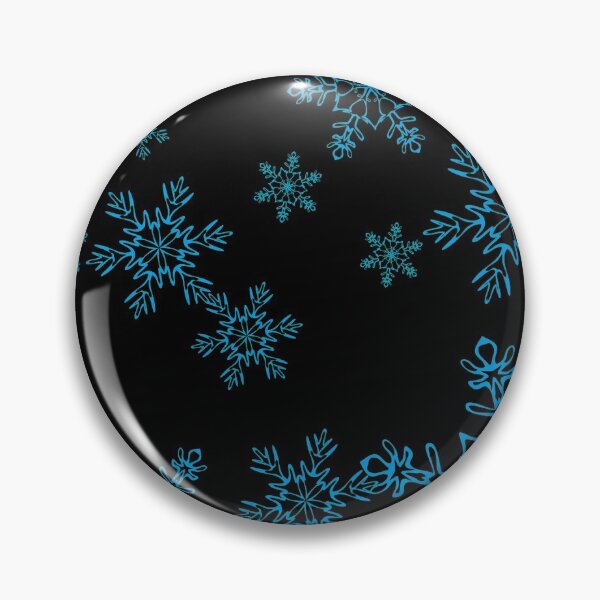 Item preview, Black Snowflakes Winter Pattern Mask designed and sold by 4you-shop.