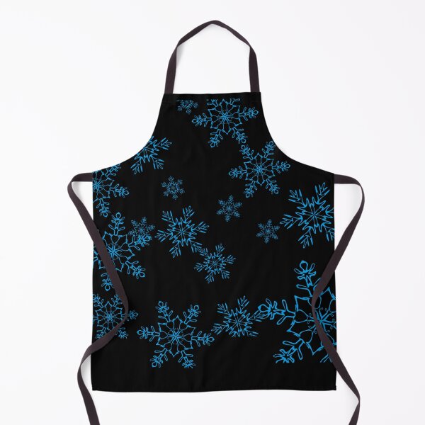 Item preview, Black Snowflakes Winter Pattern Mask designed and sold by 4you-shop.