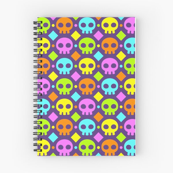 Item preview, rainbow skulls designed and sold by cosmoflare.