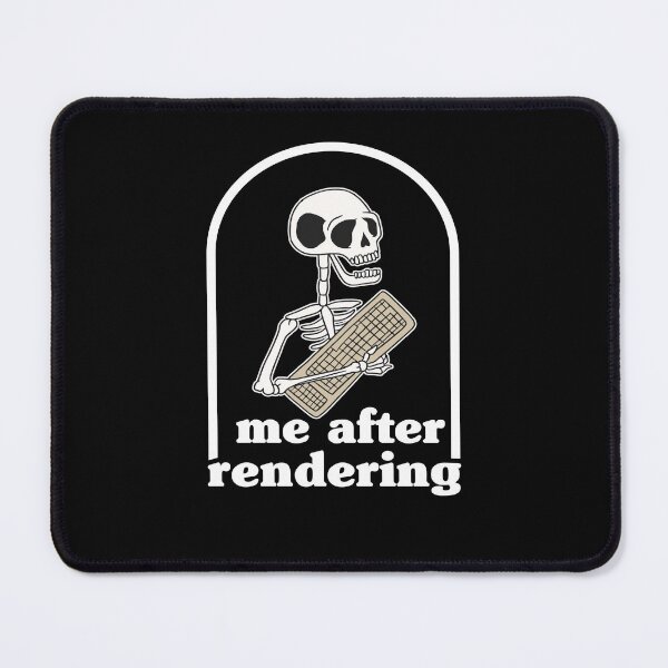 Item preview, Me After Rendering Skeleton Funny Filmmaker Gift Video Editor designed and sold by Stronzi.