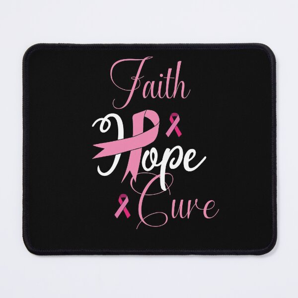 Item preview, Faith Hope Cure | In October We Wear Pink | Nobody Fights Alone designed and sold by DigitalGemShop.
