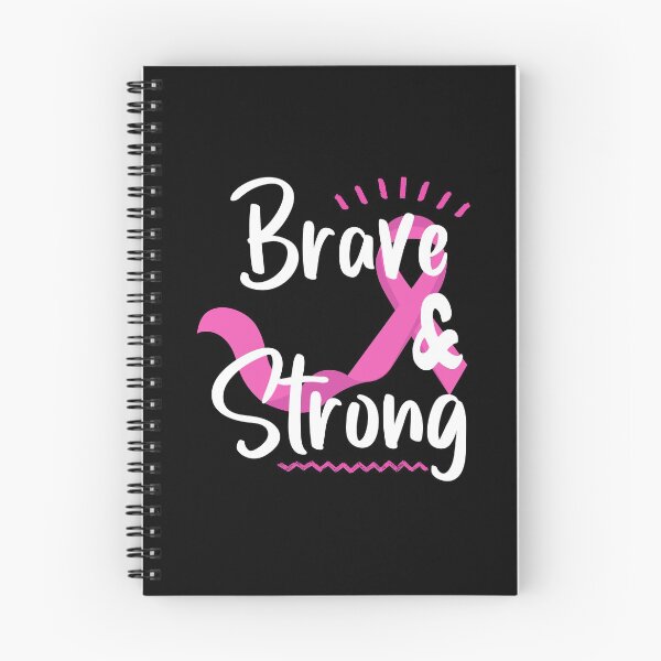 Item preview, Brave And Strong | In October We Wear Pink | Nobody Fights Alone designed and sold by DigitalGemShop.