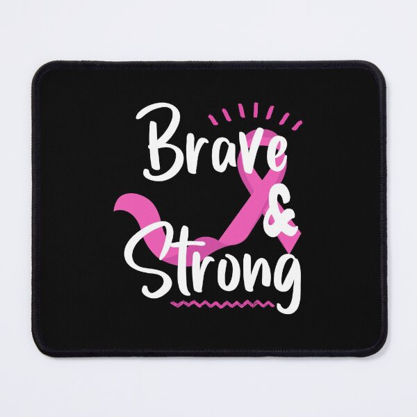 Item preview, Brave And Strong | In October We Wear Pink | Nobody Fights Alone designed and sold by DigitalGemShop.