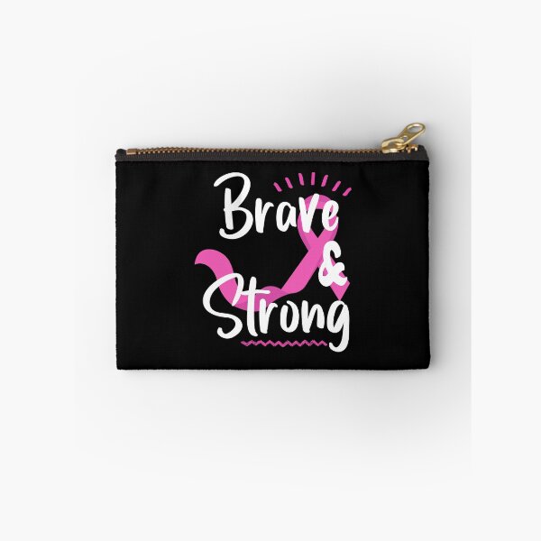 Item preview, Brave And Strong | In October We Wear Pink | Nobody Fights Alone designed and sold by DigitalGemShop.