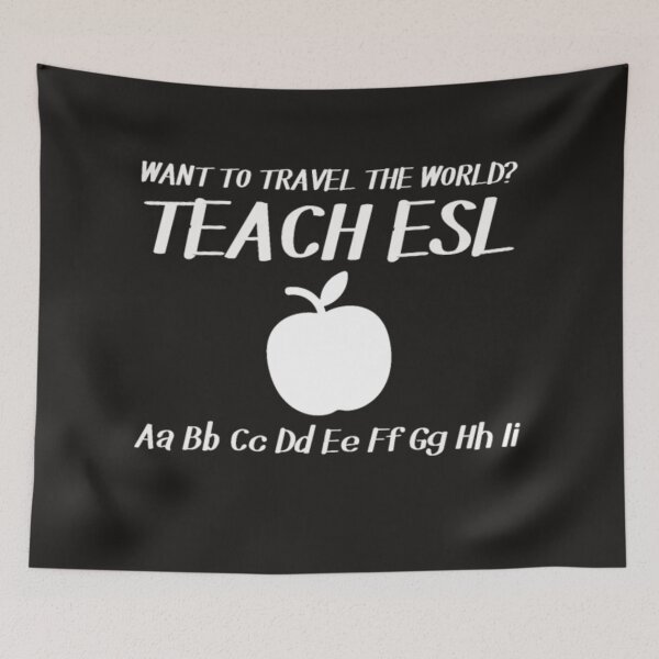 Item preview, Want travel the world teach esl designed and sold by Themngocbao.