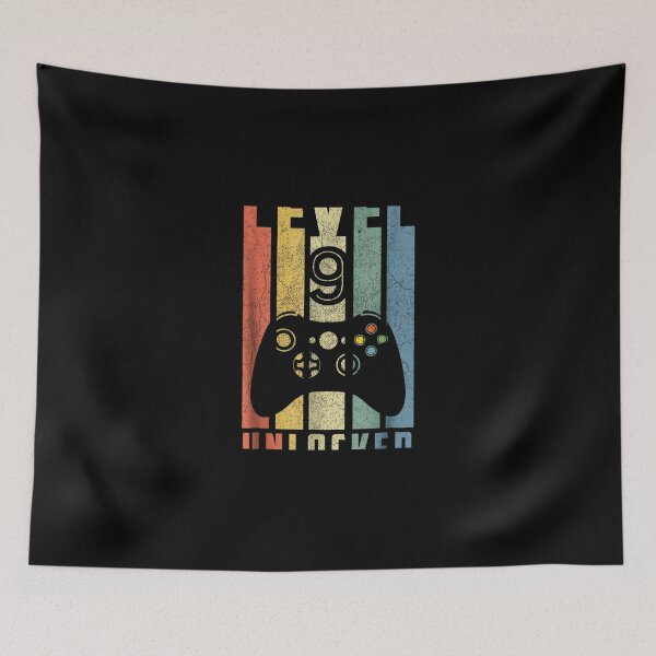 Item preview, Level 9 Unlocked 9th Video Gamer Birthday Boy designed and sold by TrumpshiAnei.