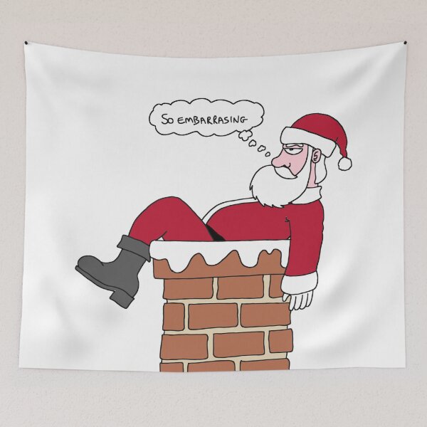 Item preview, Santa Stuck designed and sold by beerman70.