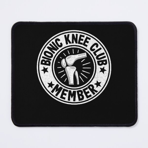 Item preview, Knee Replacement Surgery Bionic Knee Club Member Logo Funny designed and sold by Stronzi.