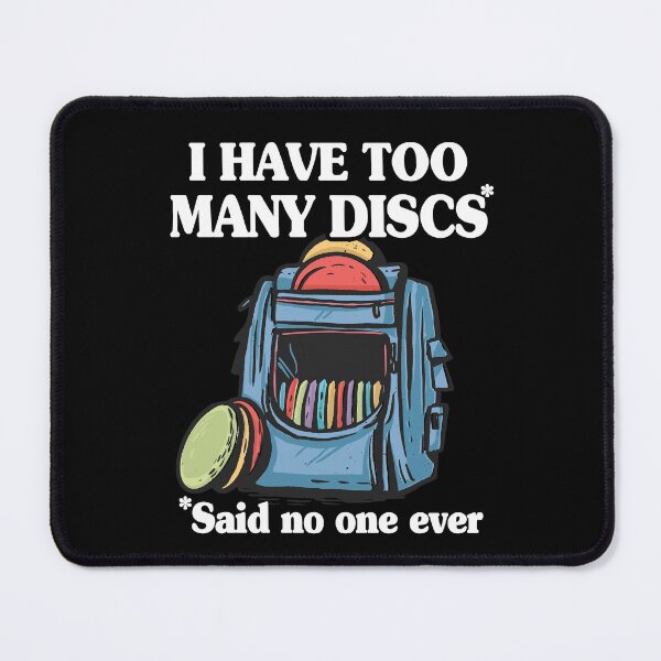Item preview, Disc Golf I Have Too Many Discs Disc Golf Backpack Funny designed and sold by Stronzi.