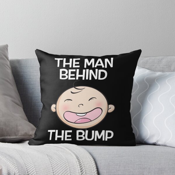 Item preview, The Man Behind The Bump Pregnant Women designed and sold by SuyogDesign.