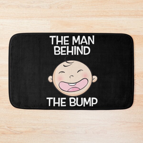 Item preview, The Man Behind The Bump Pregnant Women designed and sold by SuyogDesign.
