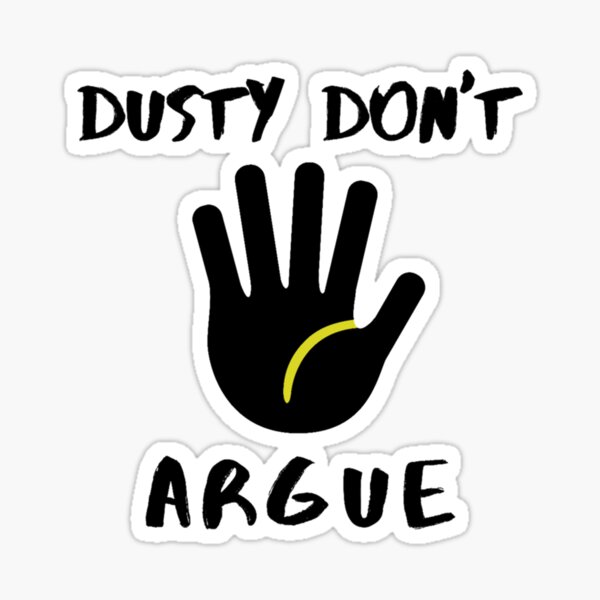 Item preview, The Dustin Martin Dont Argue    designed and sold by BadDogsCrafting.