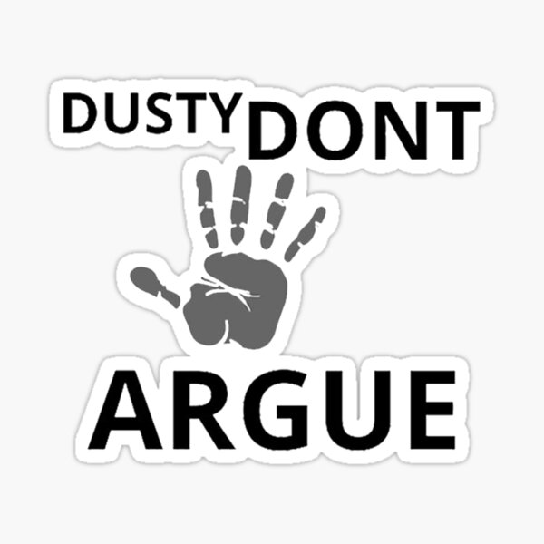 Item preview, The Dustin Martin Dont Argue    designed and sold by BadDogsCrafting.