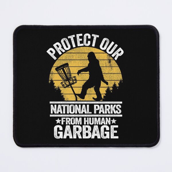 Item preview, Human Garbage Funny Bigfoot Disc Golf Sasquatch Gift designed and sold by Stronzi.