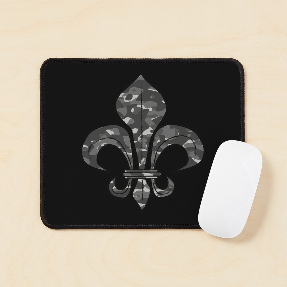 Fleur de Lis - outline' Mouse Pad