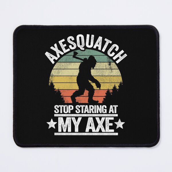Item preview, Funny Vintage Bigfoot Axe Throwing Axesquatch Gift designed and sold by Stronzi.