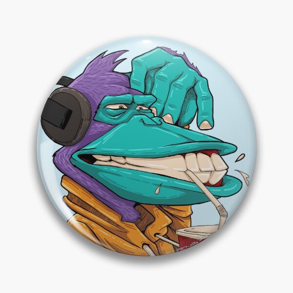 Item preview, Monkey listening to music designed and sold by dadgogo.
