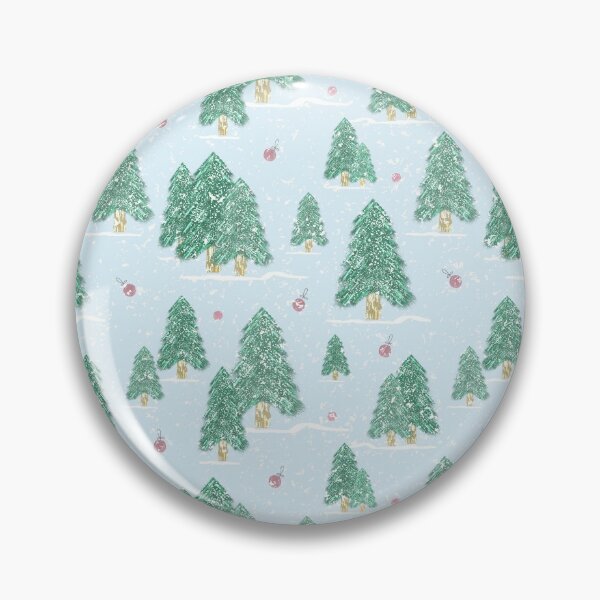 Item preview, Christmas Tree Pattern, Blue Christmas Tree Pattern designed and sold by OneAction.