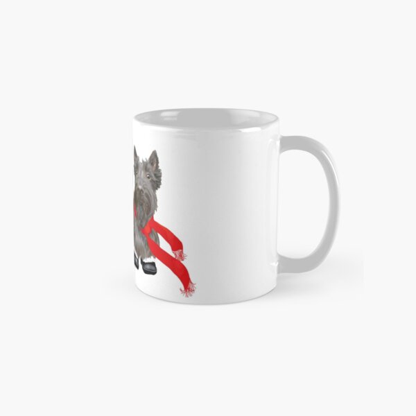 Westie and Scottie Wintertime Classic Mug