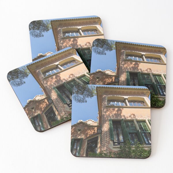 Item preview, Whimsical Landmark - Gaudi House Museum in Park Guell Barcelona Spain designed and sold by Georgia Mizuleva.