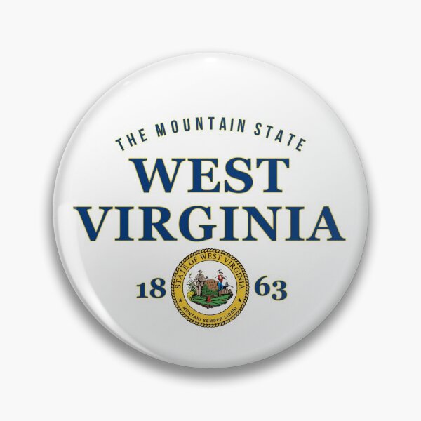 Item preview, West Virginia Pride Flag Native Mountain State  designed and sold by The Junto Shop.