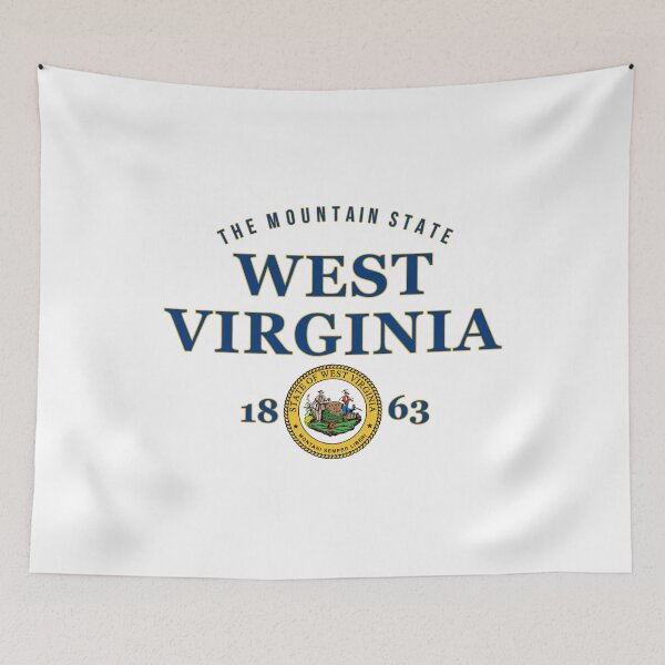 Item preview, West Virginia Pride Flag Native Mountain State  designed and sold by The Junto Shop.