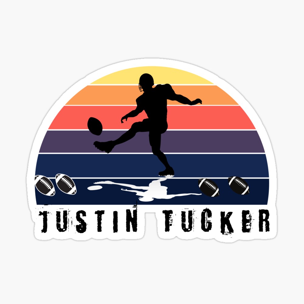 Best record justin tucker Sticker for Sale by DavisD99