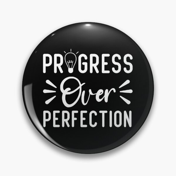 Item preview, Motivational Progress Over Perfection Back to School Teacher designed and sold by Graphicista.
