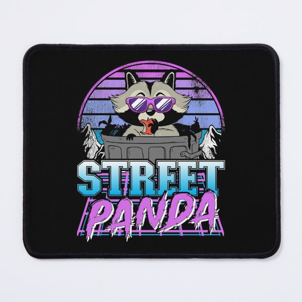 Item preview, Street Panda Synthwave Vintage Retrowave Raccoon designed and sold by Stronzi.