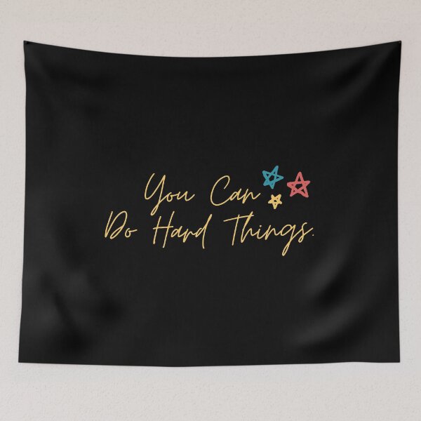 Item preview, You Can Do Hard Things designed and sold by MaypanaShop.