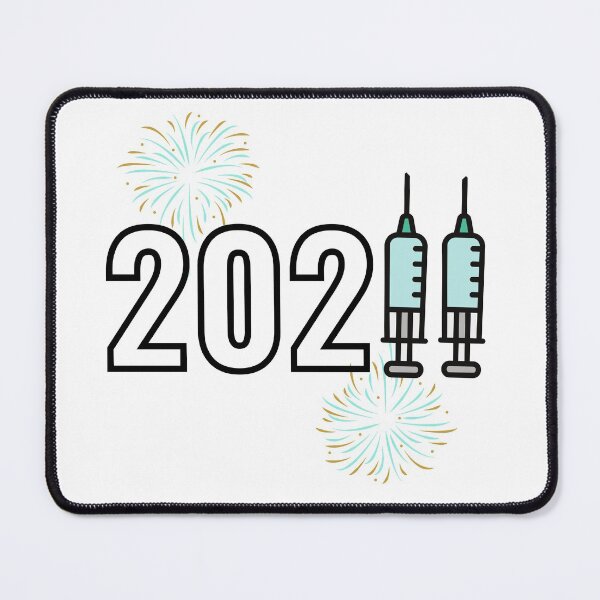 Item preview, Happy 2022. Happy new year covid vaccine designed and sold by soniaaseguin.