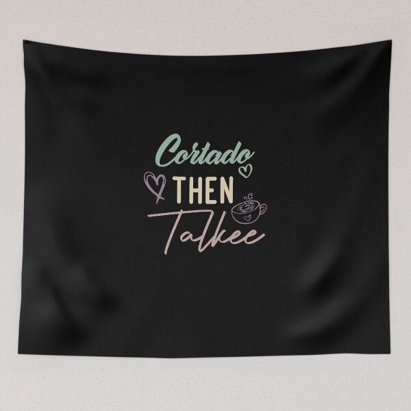 Item preview, Cortado Then Talkee designed and sold by medbdj.