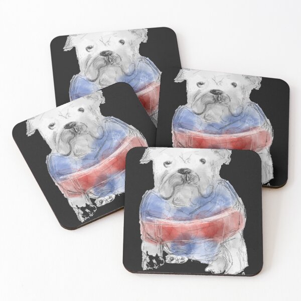 Item preview, Western Bulldogs designed and sold by BadDogsCrafting.