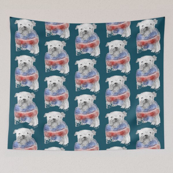 Item preview, Western Bulldogs designed and sold by BadDogsCrafting.