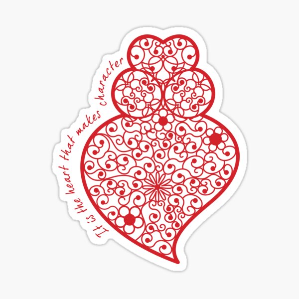Item preview, Heart makes Character designed and sold by Alexandra  Chamusca.