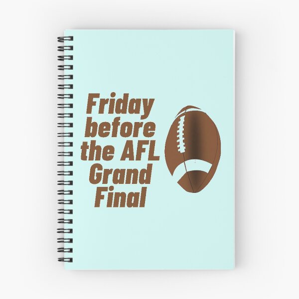 Item preview, Friday before the AFL Grand Final     designed and sold by BadDogsCrafting.