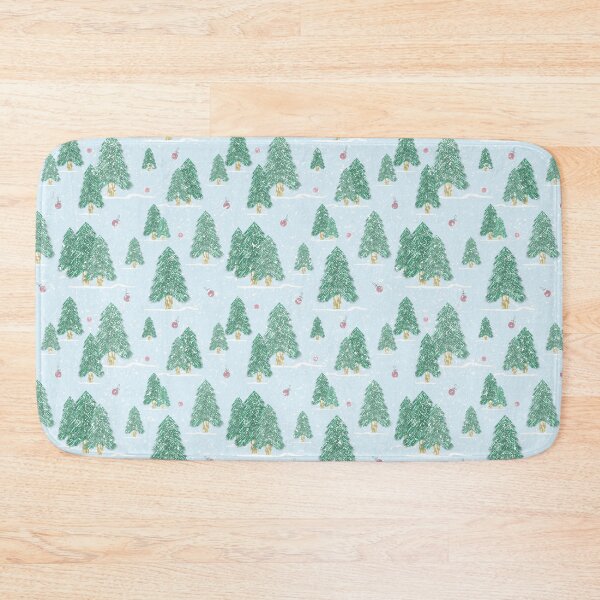 Item preview, Christmas Tree Pattern, Blue Christmas Tree Pattern designed and sold by OneAction.