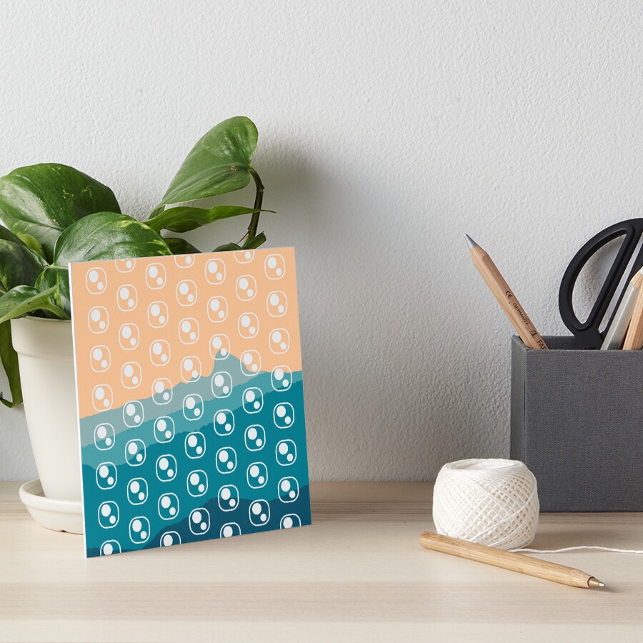 Item preview, Art Board Print designed and sold by Lotofus.