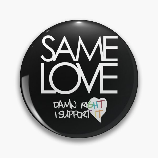 Item preview, Same Love - Macklemore Lyrics designed and sold by BadDogsCrafting.