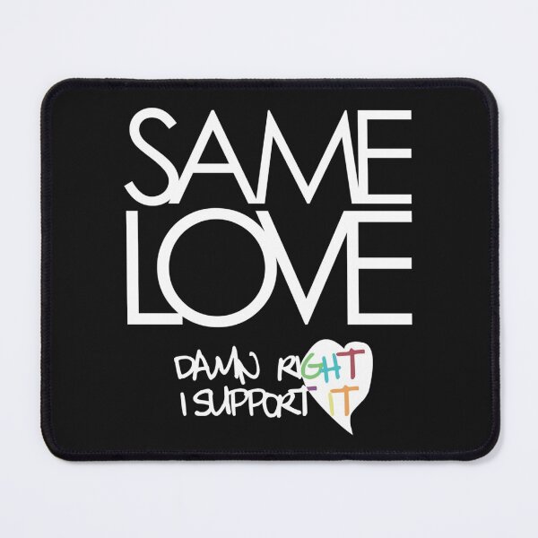 Item preview, Same Love - Macklemore Lyrics designed and sold by BadDogsCrafting.