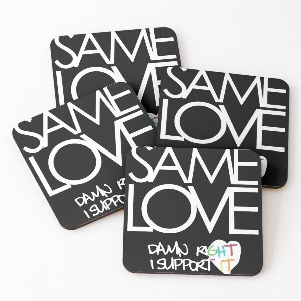 Item preview, Same Love - Macklemore Lyrics designed and sold by BadDogsCrafting.