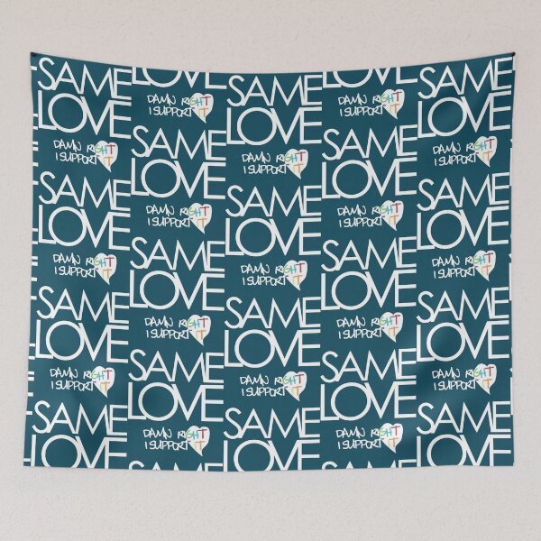 Item preview, Same Love - Macklemore Lyrics designed and sold by BadDogsCrafting.