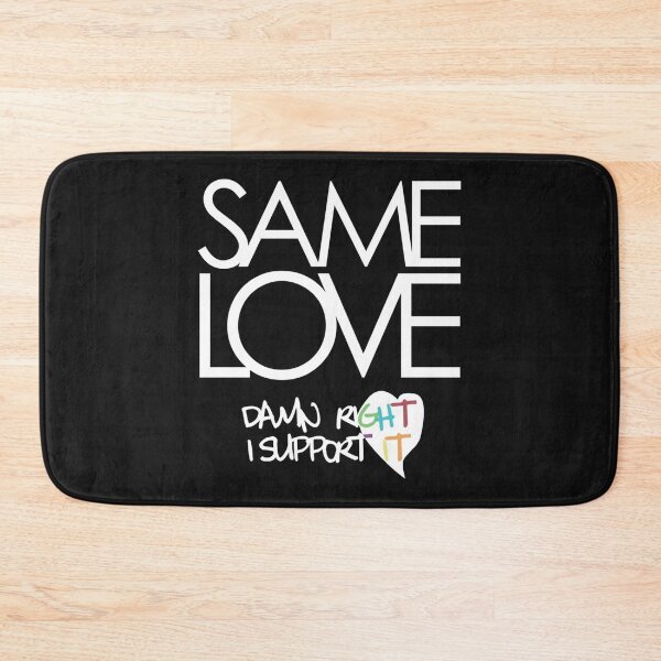 Item preview, Same Love - Macklemore Lyrics designed and sold by BadDogsCrafting.