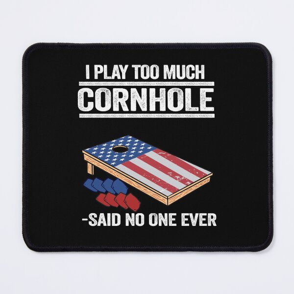 Item preview, I Play Too Much Cornhole Quote American Flag Corn Hole designed and sold by Stronzi.