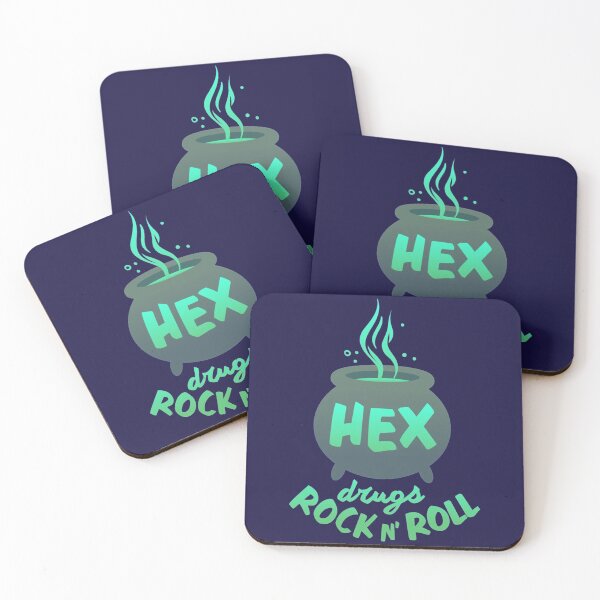 Item preview, Hex, Drugs, Rock and Roll   designed and sold by DokimaOfficial.