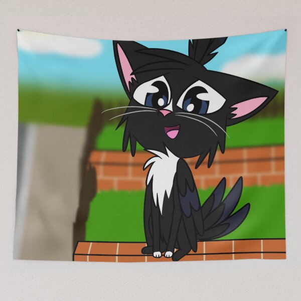 Item preview, Friendly Winged Cat designed and sold by Fennekit Studios Merchandise.