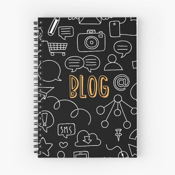 Item preview, Internet icons around blog sign, SEO optimization designed and sold by coffeeapparel.