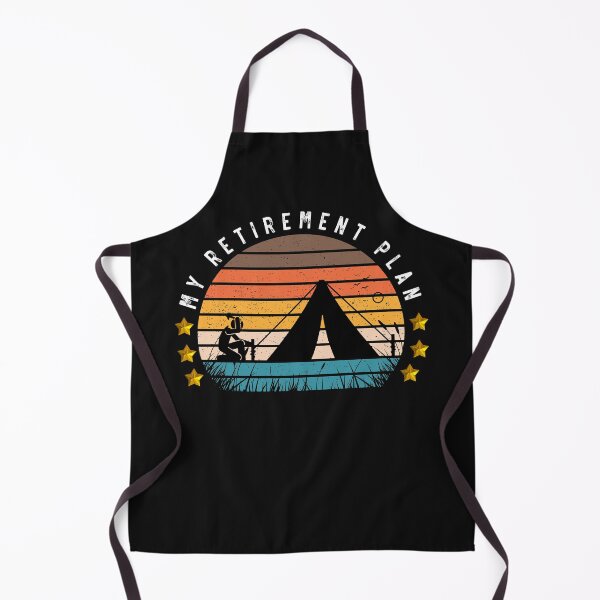 Item preview, This is my retirement plan - Camping designed and sold by RudeBeeDesigns.