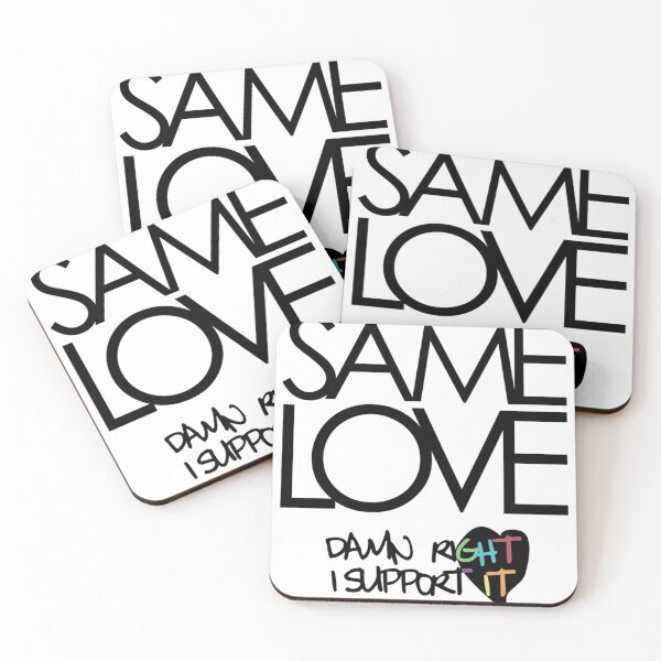 Item preview, Same Love - Macklemore Lyrics designed and sold by BadDogsCrafting.